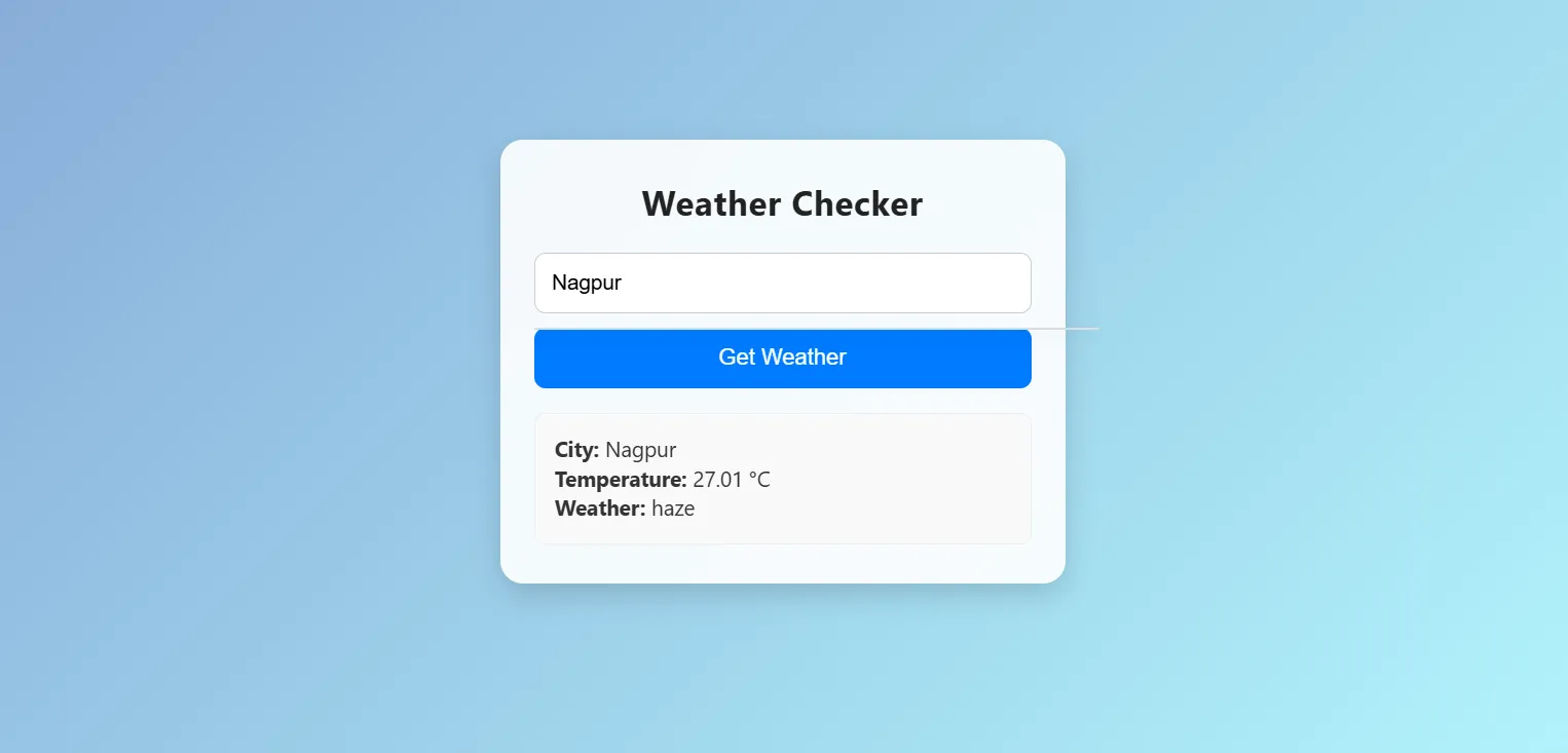 Weather App